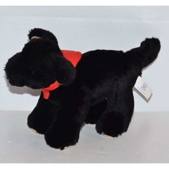 Build A Bear Promise Pets Kennel Pals Black Lab Puppy Dog 8" plush - Picture 4 of 6